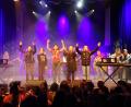 Bild: Mittelschule Waldsassen/exb
Ein großes Erlebnis ist für die Mittelschüler die jährliche Teilnahme am Bandklassenfestival in München oder Nürnberg. Dort stehen sie auf einer großen Showbühne.