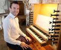 Bild: do
Lars Amann demonstriert in der Klosterkirche Speinshart Orgelmusik vom Feinsten.