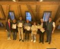 Bild: Klaus Schuster/exb
Ehrungen standen beim OGV Waldsassen an. Im Bild (von links), Inge Härtl, Maria Dietz, Markus Dietz, Lorenz Rosner, Gudrun Schuster, Josef Reindl und Vorsitzender Klaus Schuster.