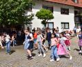 Bild: hdk
Den Kindern machten ihre Tänze am Marktplatz sichtlich Spaß.