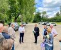 Bild: Gabi Schönberger
Der Parkplatz nördlich des Stadtbads ist raus. Zu groß ist die Hochwassergefahr.