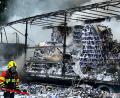 Bild: Feuerwehr Markt Bad Abbach
Auf der A93 ist am Donnerstag, 13.6. 2023, ein Lkw mit Getränkedosen in Brand geraten.