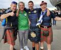 Bild: mr
Ludwig Held (Zweiter von links) mit schottischen Fans vor dem EM-Auftaktspiel.
