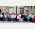 Bild: Sabine Ernstberger/exb
Zur Erinnerung an die Pfarrwallfahrt stellten sich die Teilnehmenden gemeinsam mit Pater Otto Grillmeier zu einem Gruppenfoto auf, bevor die Heimreise nach Waldsassen angetreten wurde.