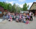 Bild: Martina Lorenz/exb
Die Waldthurner Kinder beim Ausflug in den Farmerpark.