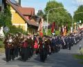 Bild: jr
Ein stattlicher Kirchenzug bewegte sich am Samstagabend durch Zirkenreuth.
