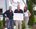 Bild: fvo
Martin und Elena Ertl sind stolz auf den frischgebackenen Handwerksmeister Simon Ertl.