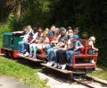 Bild: Högl
Ständig besetzt war die Feldbahn.