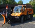 Bild: jr
Mit einem gebrauchten Unimog wird die Gemeinde Leonberg den Winterdienst künftig in Eigenregie durchführen.