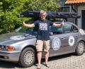 Bild: lum
Die Vorfreude des Friedenfelsers Markus Münchmeier auf die Baltic Sea Circle Rallye ist groß.