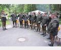 Bild: usc
Mit konzertantem Hörnerklang umrahmten die Jagdhornbläser der BJV-Kreisgruppe Amberg den Feldgottesdienst, den Ruhestandspfarrer Hans Peter Heindl am Freialtar beim Jägerheim zelebrierte.