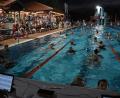 Bild: Stephan Huber
Nacht hat das Hockermühlbad einen ganz besonderen Reiz - wie hier beim 24-Stunden-Schwimmen 2022. Dieses Jahr steigt das Benefiz-Event am Freitag, 19. Juli