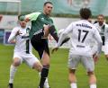Archivbild: Hubert Ziegler
Die DJK Ammerthal (Zweiter von links Mergim Bajrami empfängt am Samstag zum Testspiel den Regionalligisten DJK Vilzing.
