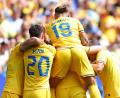 Bild: Daniel Karmann/dpa
Rumänien besiegte schwache Ukrainer in ihrem ersten Gruppenspiel deutlich.