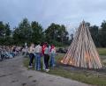 Bild: Pfadfinder St. Michael Poppenricht/exb
Das Johannisfeuer der Pfadfinder St. Michael Poppenricht wurde am Abend entzündet.
