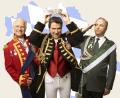 Bild:  Bavaria first von suedpolmusic/exb
Wolfgang Krebs kommt nach Kastl und schlüpft in seine Paraderollen als Edmund Stoiber, Markus Söder und Hubert Aiwanger.