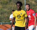 Bild: dme
Jean Paul Uzuamaka Ajala-Alexis (vorne) verlässt den Bayernligisten SpVgg Bayern Hof.