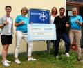Bild: mfh
Das Unternehmensmotto lautet „Wir zaubern ein Lächeln auf Ihr Gesicht. Es wirkt (von links): Sabrina Hierl (Generation Snow), Dr. Almut Hannke-Lohmann (Unicef Regensburg), Sabine Frank (Generation Snow), Oliver Pongratz (Geschäftsführer Generation Snow), Cornelia Stiewing (Unicef Regensburg).