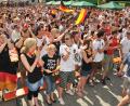 Archivbild: Karin Wilck
Bürgerfest und WM 2010: Deutschland gewinnt 4:1 gegen England, Weiden feiert.