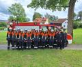 Bild:  Klaus Grötsch/exb
Die erfolgreichen Aktiven der Feuerwehr Münchenreuth.