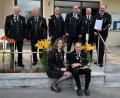 Bild: Bergknappenverein/exb
Der Vorstand der Bergknappen Sulzbach-Rosenberg will den Verein so lange wie möglich am Leben halten: die Beisitzer Heiner Kölbel und Rainer Mirche, Musikvertreter Martin Kernl, Fahnenträger Ingo Renner, Schriftführer Hans-Jürgen Reitzenstein, Vorsitzender Armin Kraus (hinten von links), Kassiererin Karin Kraus und stellvertretender Vorsitzender Georg Rubenbauer (vorne von links).