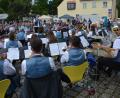 Bild: jr
Immer sehens- und erlebenswert ist die Blaskapelle Konnersreuth. Leitung Laura Dietl, sie hatte bei der Serenade ein Heimspiel.