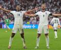 Bild: Marcus Brandt/dpa
Jude Bellingham (l) und Harry Kane waren die Matchwinner für England gegen die Slowakei.