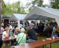 Bild: hme
Nur wenige Plätze bleiben frei beim OWV-Waldfest.