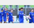 Bild: A. Schwarzmeier
Die Spieler der SpVgg SV Weiden freuen sich auf die Bayernliga-Saison 2024/25 – und die Teampräsentation am 7. Juli.