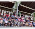Bild: Evangelischer Kindergarten Regenbogen/exb
Die Mädchen und Buben des evangelischen Kindergartens Regenbogen Erbendorf waren zum Fußballaktionstag zum TSV-Gelände am „Kreinzl“ gekommen.