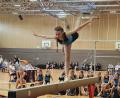 Bild: Julia Ritter/exb
111 Turnerinnen aus 6 Vereinen waren beim Turn10-Wettkampf des Turngaus Oberpfalz-Nord in Weiden am Start. Das Bild zeigt Linda Reindl vom TuS Hirschau am Balken.