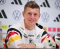 Bild: Christian Charisius/dpa
Toni Kroos geht optimistisch in das Spiel gegen Spanien.