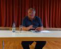 Bild: Lothar Porst/exb
Pfarrer Reinhard Forster aus Kirchenpingarten sprach im Immenreuth auf Einladung des KAB-Ortsverbandes.
