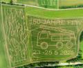 Bild: FFW Tännesberg/exb
Die Feuerwehr Tännesberg eröffnet Ende Juli ein 10 Hektar großes Maislabyrinth. Anlass ist das 150-jährige Jubiläum der Wehr im Mai 2025.