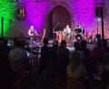 Bild: Agnes Rauscher/exb 
Die Gruppe "I Cantautori" trägt beim Italienischen Abend auf Burg Dagestein Lieder aus Bella Italia vor.