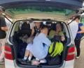 Bild: Bundespolizei / exb
Zwölf Personen entdeckte die Bundespolizei am Mittwoch in einem Auto.