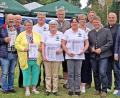 Bild: R. Kreuzer
Die Geehrten des Schnupferclubs Latsch mit den Ehrengästen zum 60-jährigen Jubiläum.
