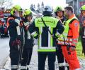 Bild: Stephan Huber
Der Kreisbrandrat im Einsatz: Hier steht Christof Strobl an der Bundesstraße 14 bei Hirschau.