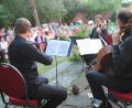Archivbild: gag
Ein Bild aus dem Jahr 2018: Damals begeisterte das Sedlacek-Quartett aus Prag das Publikum in Wurz.