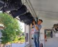 Bild: u
Alfred Härtl ist bei den Hirschauer-Stückl-Festspielen erneut der Garant dafür, dass die Licht- und Tontechnik bei allen Aufführungen funktioniert.