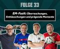 Bild: Marina Gube
In großer Runde besprechen Frank Werner, Julian Trager, Stefan Puhane und Matthias Schecklmann (von links) das Finale der EM 2024.