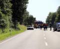 Bild: jma
Die Bundesstraße 470 war nach dem Brand längere Zeit voll gesperrt.