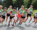 Bild: Herta Zeiler/exb
Kerstin Schmidt (Startnummer 17) und Michaela Waldt (Startnummer 26) überzeugten bei den deutschen Meisterschaften im Sommerbiathlon.