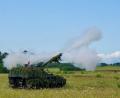 Bild: jut
Und dann knallt es: Das Weidener Panzerartilleriebataillon 375 hat zum ersten Mal mit der Panzerhaubitze geschossen.