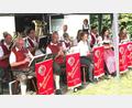 Bild: wro
Zu den Mitwirkenden bei der Serenade am Tag der Tracht gehörten die Blasmusiker des Musikvereins Wiesau und Umgebung.