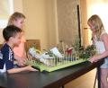 Bild: wro
Jakob, Theresa und Sophie möchten einen Dschungel-Spielplatz haben.