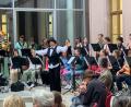 Bild: Thomas Prechtl/exb
Zirkuskonzert im Max-Reger-Gymnasium