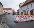 Bild: szl
Die Zufahrt vom Unnaplatz auf den Maximilianplatz ist wegen der Reparatur eines Wasserrohrbruchs wohl bis Mitte der Woche gesperrt.