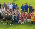 Bild: SV Kulmain/exb
Bei den G-Junioren gewann das Finale der TSV St. Johannis Bayreuth (zweite Mannschaft von links).