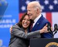 Bild: Matt Kelley/FR171845 AP/AP/dpa
Die neue Kandidatin? Nicht nur Biden unterstützt Harris. (Archivbild)